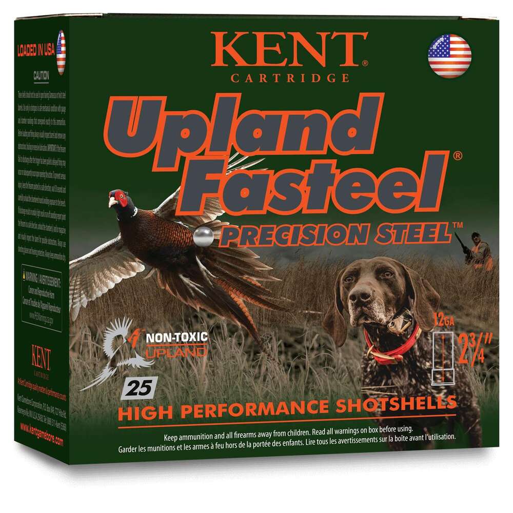 Ammunition Kent Cartridge 4.50" 12Gauge2.75" AMMO 12GA 2-3/4IN 6SH 1400 FPS 25/BX